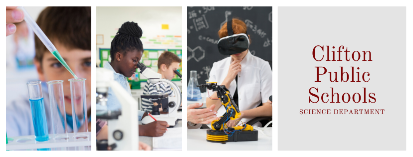 Science Students working on projects